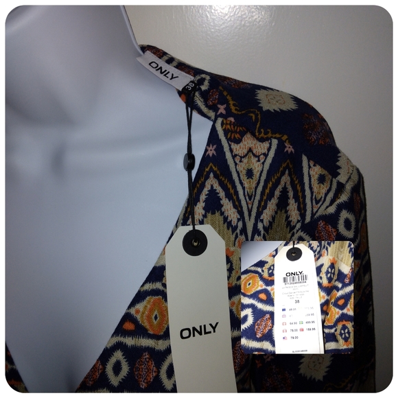 ONLY (Asos) NWT Geo Tribal Printed Jumpsuit - Picture 11 of 13